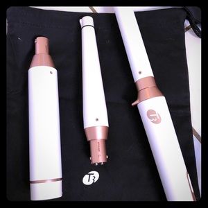 T3 Whirl convertible curling iron with 3 barrels